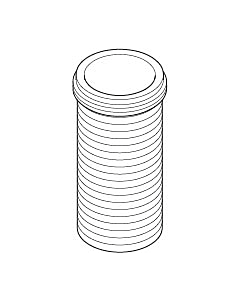 Dornbracht shaft hose shower 093001090-07 70 x 30 x 30_raw nickel-plated