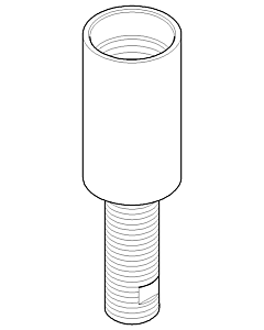 Dornbracht shaft 093001098-00 chrome