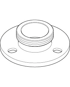 Dornbracht Ros. flange Tara nickel-plated 093011130-07 093011130 D 84 x 25 mm raw nickel-plated