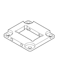 Dornbracht Wandscheibe 09301116090 55 x 6,5 mm