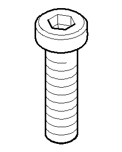 Dornbracht screw M8 x 30 DIN 691 09303004790 33x10x10