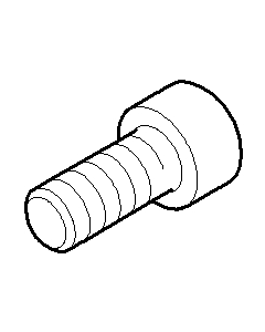 Dornbracht Zyl-Schraube M8 x 18 DIN 912 09303004890 ERSATZTEILE 093030048 M8 x 18 mm
