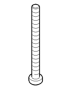 Dornbracht Vis cylindrique M4x40 DIN6912 A2 09303009290 PIÈCES DE RECHANGE 093030092 M4 x 40 mm