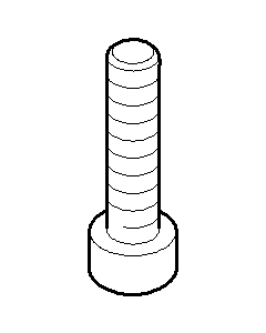 vis Dornbracht M6 x 25 09303009690 brut