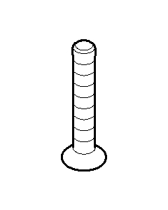 Dornbracht countersunk screw M4 x 25 09303010490 raw