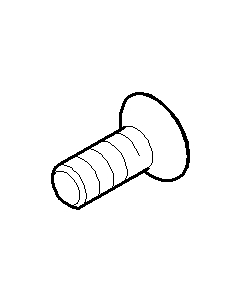 Dornbracht countersunk screw M6 x 16 09303011890 raw