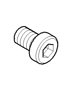 Dornbracht Zyl-Schraube M8 x 12 09303015090 roh