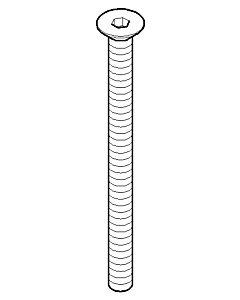 Dornbracht Senkschr. M6 x 80 09303017990 roh