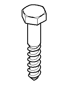 Dornbracht wood screw 6 x 35 DIN 571 09303101590 raw