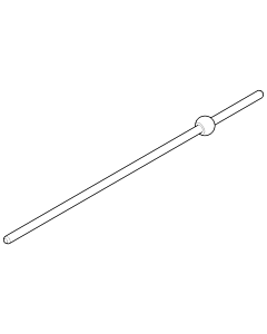 Dornbracht BALLST.5 x 220 M.BALL=11 093109042-00 230x10x10_chrom