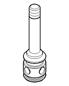 Dornbracht tirette pour inverseur 09310909420-06 09310909420 D.12 x 46 mm platine mat