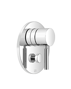 Ensemble Dornbracht pré-assemblé 36120660-93, mitigeur monocommande encastré, avec inverseur, chrome brossé