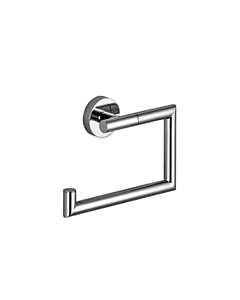 Porte-rouleau de papier Dornbracht Meta 83500979-93 sans couvercle, chrome brossé