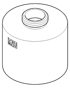 Dornbracht recording bottle (wall) 90101052900-00 chrome