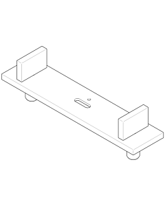 Dornbracht Abdeckung mit Griffen 90110118900-00 chrom
