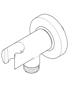 raccord mural Dornbracht cpl. 90110300100-00 chromé