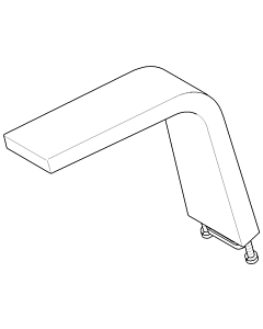 sortie Dornbracht 90117000100-06 90117000100 45 x 155 x 170 mm platine mat