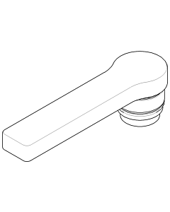 Dornbracht outlet 90119600400-00 90119600400 59 x 53 x 185 mm chrome