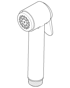 Dornbracht bidet spray 90121110700-00 chrome