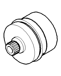 Dornbracht handle locking bush mount 90121200700-06 90121200700 D.29 x 26 mm matt platinum