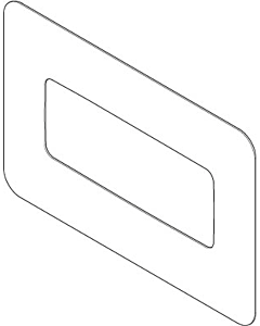 Dornbracht tôle 9015010740090 150 x 100 x 2