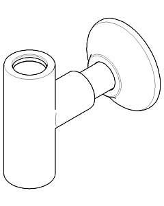 Dornbracht T-Stueck Standbr. Madison+Mad 90171103701-00 Flair chrom