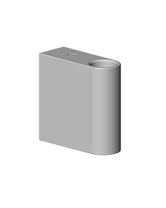 Dornbracht Halter pour averses de pluie 90171114900-00 90171114900 140 x 95 x 90 mm chromé