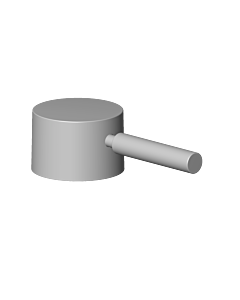 Dornbracht handle for bath stand 90206600500-00 90206600500 52 x 35 x 117 mm chrome