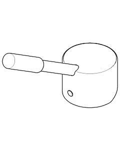 Dornbracht base EHM-UP Modern 90209204500-44 170 x 90 x 35_brushed chrome