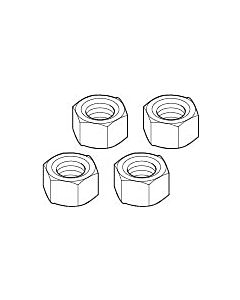 Dornbracht set écrou hexagonal M12 DIN 9 9023100710090 brut