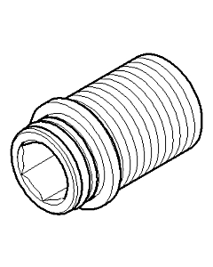 Dornbracht Gewindenippel G 1/2 kpl. 9024050080090 roh