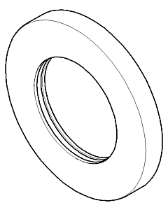 Dornbracht Rosette 90276201100-00 chrom