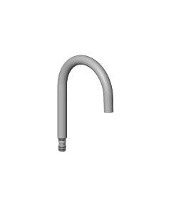 Dornbracht spout 135 mm 90282221702-08 platinum