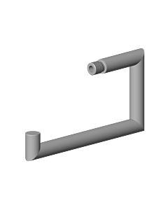 Dornbracht Rohr mit Aufnahme 90282264000-00 chrom