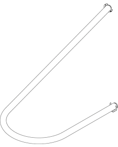 Dornbracht Set LLDPE-Schlauch, AD=12 9030030660090 roh