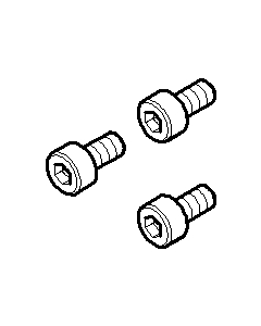 Dornbracht screw M 3 x 6 DIN 912 9030300590090 raw