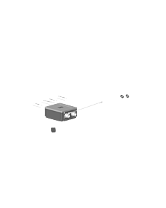 Dornbracht eVALVE Ventil Aquamoon 9030500880390 90305008803 85 x 41 x 167 mm