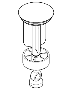 Dornbracht darning yarn 2000 pl. matt 90312000900-06 platinum brushed