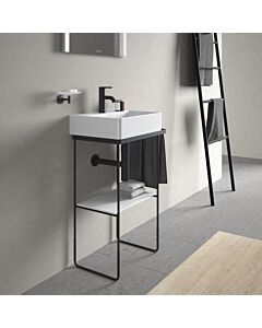 Duravit DuraSquare Metallkonsole 0031094600 bodenstehend, zu Waschtisch 073245, schwarz matt