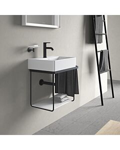 Duravit DuraSquare Metallkonsole 0031104600 wandhängend, zu Waschtisch 073245, schwarz matt