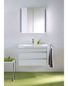 Duravit D-Code Möbelwaschtisch 03428500002 mit Überlauf, weiss, 85 x 48 cm