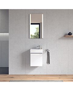Duravit Vero Air hand washbasin 07243800001 38x25cm, tap hole on the right, without overflow, with tap platform, white WonderGliss