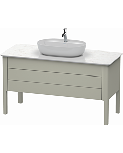 Duravit Luv Duravit Luv LU956606060 138,8x57x74,3cm, taupe silk matt, 1 drawer, 1 pullout, standing