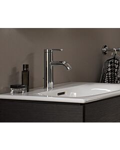 Duravit C.1 S Waschtischarmatur C11010002010 chrom, ohne Ablaufgarnitur, Ausladung 91mm