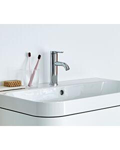 Duravit C.1 Waschtischmischer M C11020001010 chrom, mit Ablaufgarnitur, Ausladung 113 mm