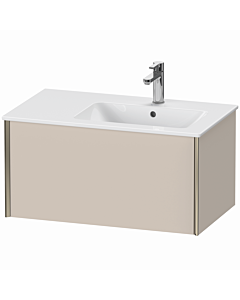 Duravit Meuble sous-vasque XViu XV40260B191 81 x 40 x 48 cm, taupe mat, 2000 , suspendu, champagne mat