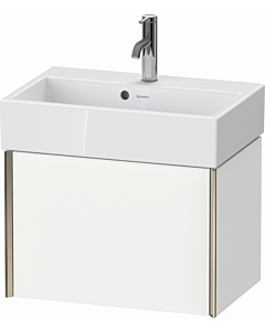 Duravit XViu Waschtisch-Unterschrank XV42160B118 58,4x38,4x39,7cm, 1 Auszug, champagner matt, weiß matt
