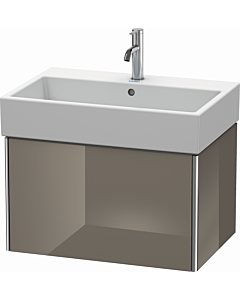 Duravit XSquare Waschtisch-Unterschrank XS409408989 68,4x39,7x46cm, 1 Auszug, Flannel Grey hochglanz