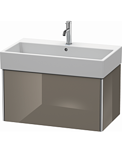 Duravit XSquare Waschtisch-Unterschrank XS409508989 78,4x39,7x46cm, 1 Auszug, Flannel Grey hochglanz