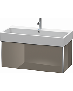 Duravit XSquare Duravit XSquare XS409608989 98.4x39.7x46cm, 2000 pull-out, Flannel Grey hochglanz